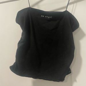 no angel black camisole